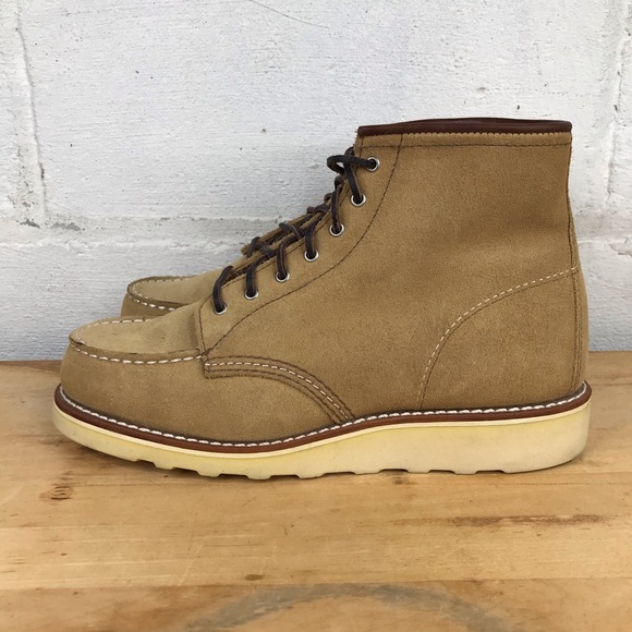 Red Wing Shoes Womens 9.5B Classic Moc Boots 2nds - Picture 4 of 14
